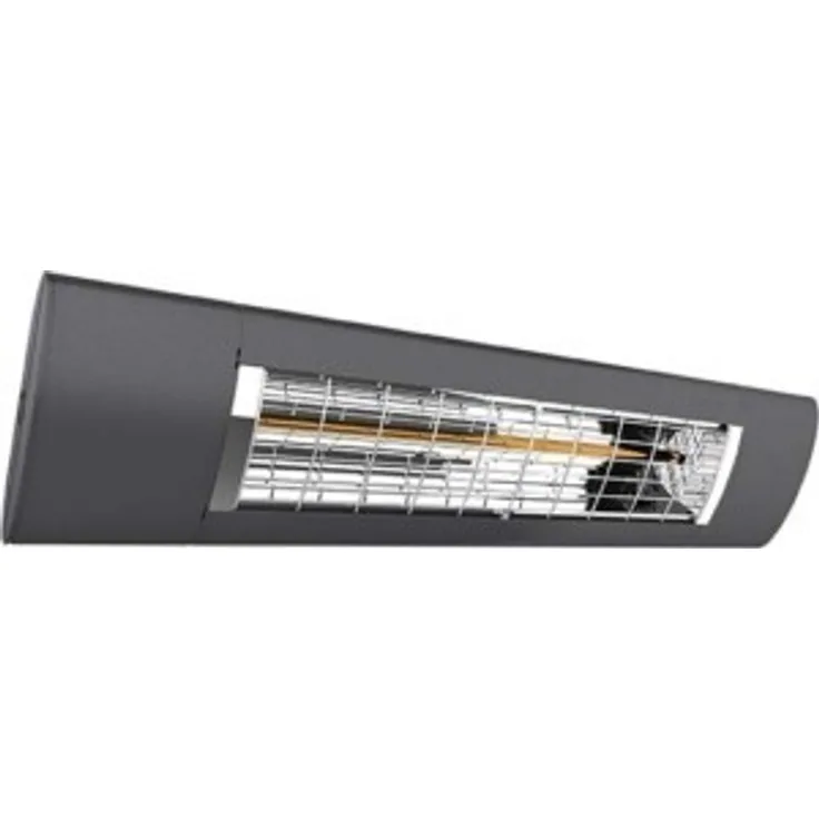 ETHERMA SOLAMAGIC Infrarotstrahler S2, starker Outdoorstrahler mit 2500 W, Bluetooth-Steuerung, dimmbar, Maße (LxBxH): 866x200x92mm, Farbe: Titan, SM-S2-2500BT-T, Heizstrahler
