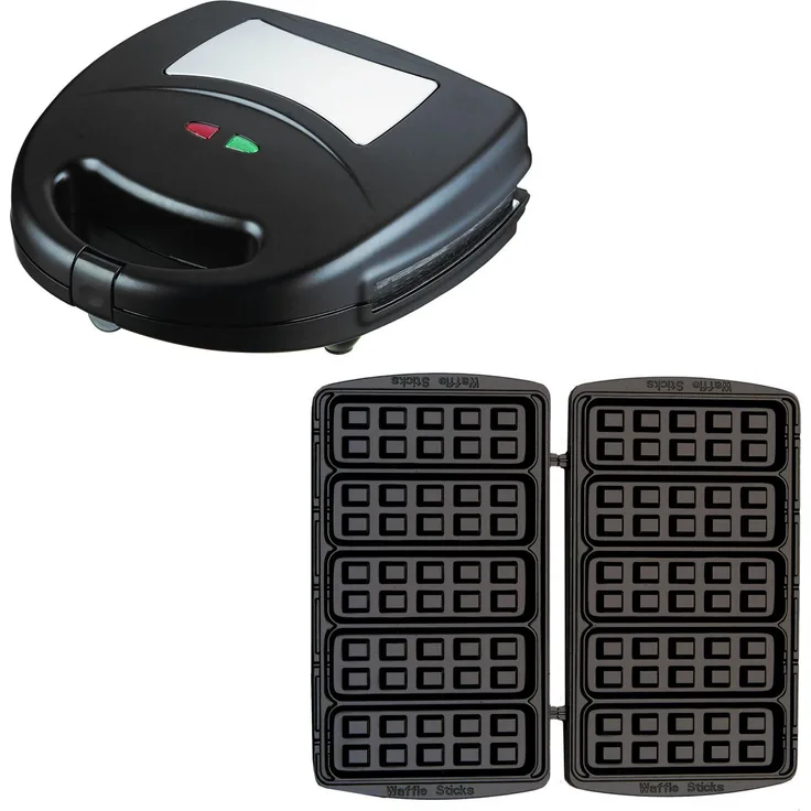 Waffle Stick Maker Kombigerät mit wechselbaren Platten
