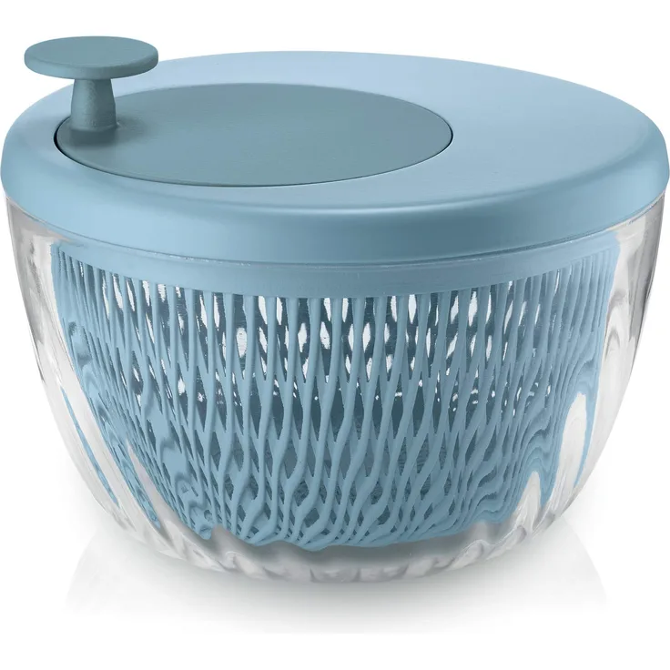 Guzzini Spin e Store Kitchen Active Design Salatschleuder, Azur, 26 cm
