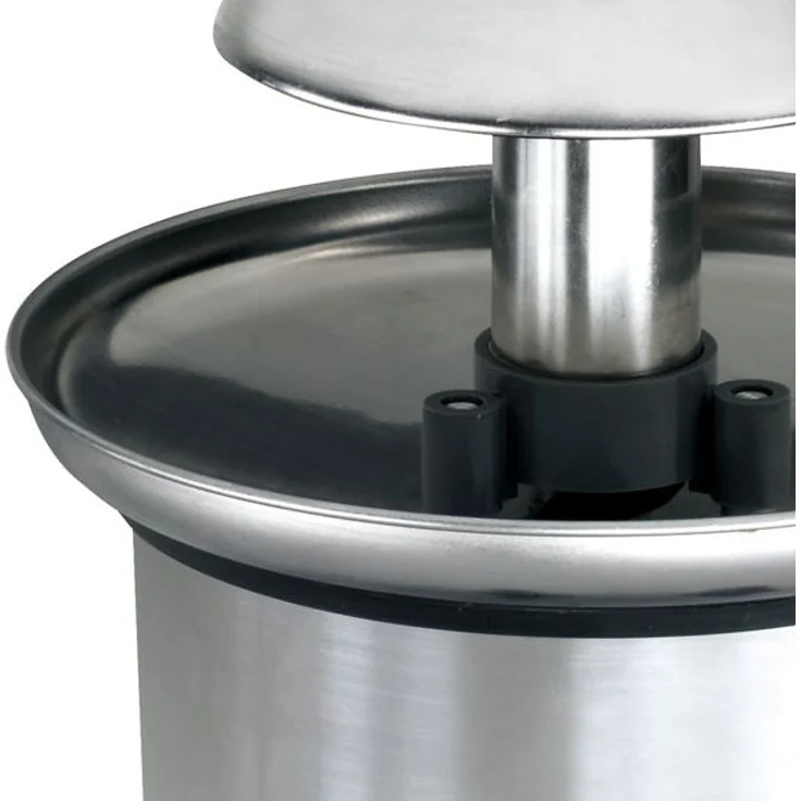 Clatronic SKB 3248 Schokoladenbrunnen, INOX, für Jede Schokolade und Karamell mit Schmelz-und Fließfunktion – Bild 4