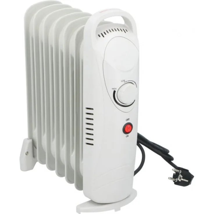 Alpina Öl-Heizung 850W regelbarer Thermostat weiß, Radiator