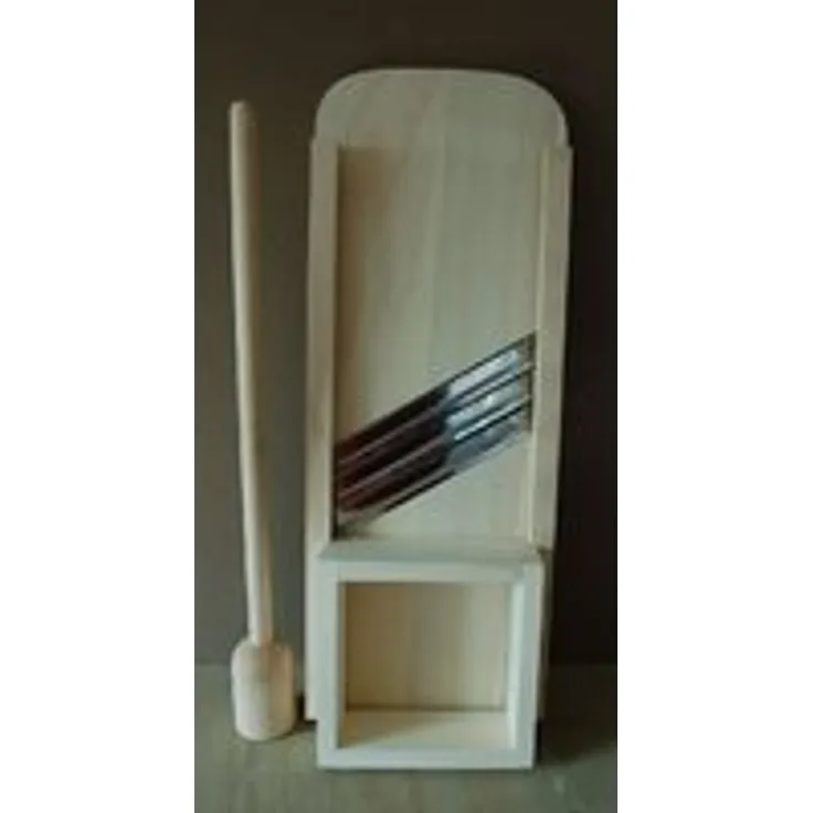 steinzeug-schmitt Krauthobel, Krautschneider 65 x 24 cm 3 Messer