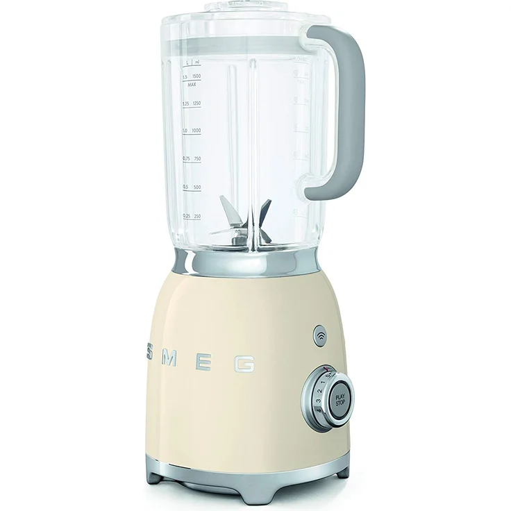 Smeg BLF01CREU Standmixer, 800W, 1,5 L, 5 Geschwindigkeiten, creme – Bild 3