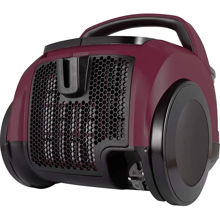 Grundig VCC 3870 A Bodenstaubsauger beutellos, 1,8 l, Berry-Schwarz – Bild 2