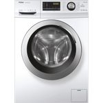 Haier HW80-BP14636, Frontlader-Waschmaschine, A, Fassungsvermögen 8 kg, Standgerät, Breite 59,5 cm, Invertermotor, Startzeitverzögerung