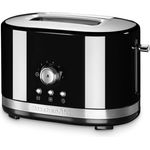 KitchenAid 5KMT2116EOB Doppelschlitztoaster, 1200W, 7 Bräunungsstufen, onyx schwarz