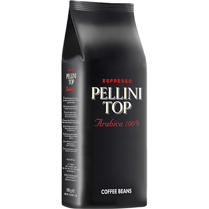 Pellini Top Arabica 100%, 500g ganze Bohne