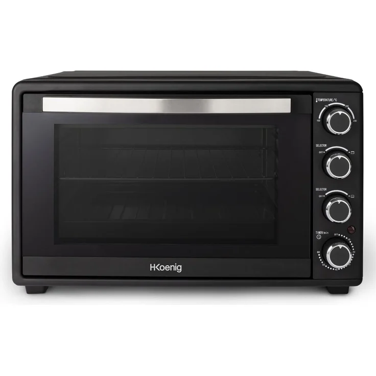 H.Koenig FO45 elektrischer Minibackofen bis 230° C, 2000W – Bild 1