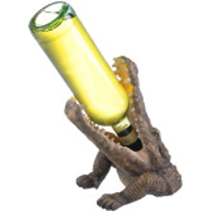 HTI-Living Flaschenhalter Krokodil