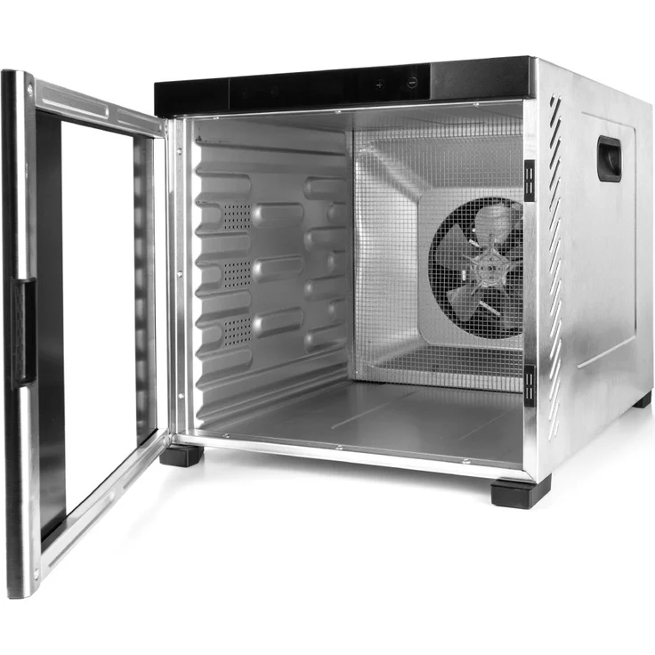 Rommelsbacher Dörrautomat DA 1000, XXL-Dörrfläche 1,6 m², inkl. 10 Edelstahl-Dörrtabletts, 2 Dörrgitter, 2 Dörrmatten, LED-Display, 24 Std. Zeitschaltuhr, Temperatur einstellbar 35 °C - 75 °C – Bild 5