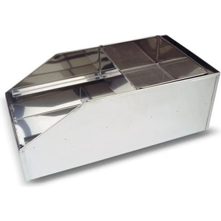 LACOR 50438 Mehlbehälter klein 18 x 37 x 26,5 cm, rostfrei