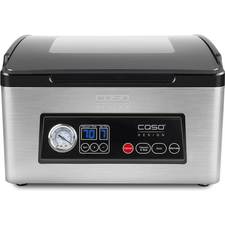 Caso 1418 VacuChef 70 Kammervakuumierer, 18-8 Edelstahl, 60 liters