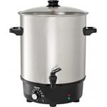 Bartscher 200057 GE 30 Einkochautomat, Auslaufhahn, Kunststoff, 30 L, 2000 Watt