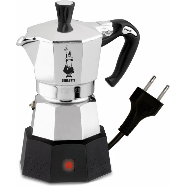 Bialetti Elektrika 110 Volt - 230 Volt Elektrischer Espressokocher - Reiseausführung – Bild 2