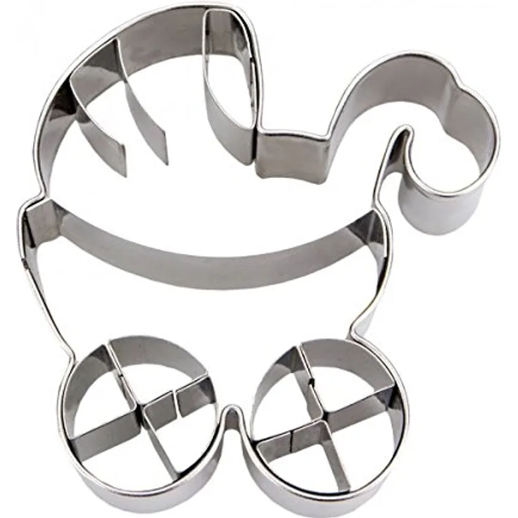 Städter Ausstechform, Edelstahl, Silber, 6.5 cm