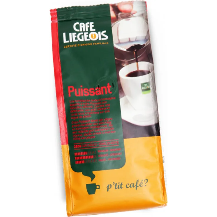 Gemahlener Kaffee Café Liégeois Puissant, 250 g