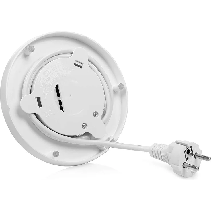 Princess 236038  Edelstahl Wasserkocher mit Kontrollleuchte, verdecktes Heizelement, für Links- und Rechtshänder, 2200 Watt, 1,7L Fassungsvermögen, weiß – Bild 6