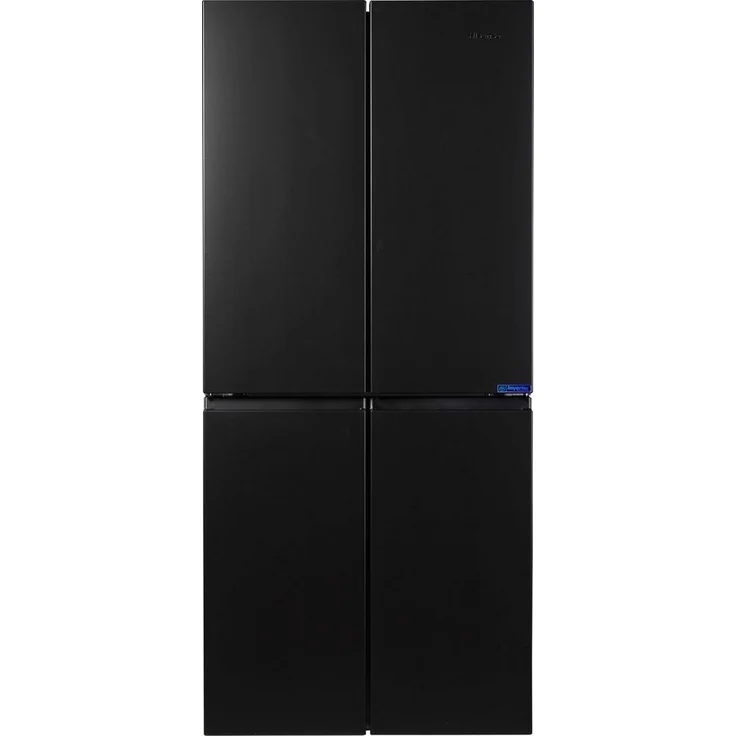 Hisense RQ563N4SF2 Side-by-Side-Kühlschrank, freistehend, schwarz, Full NoFrost, Schnellgefrieren, LED, Breite 79.4 cm, Energieklasse F – Bild 2