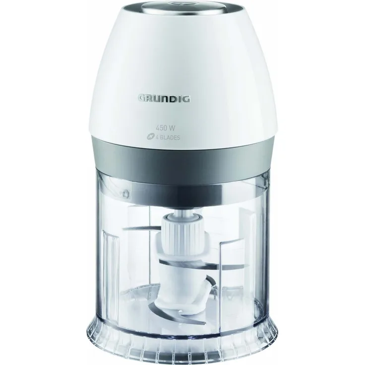 Grundig CH 6280 w Kompakt Multi-Zerkleinerer (450 Watt), weiß
