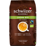 schwiizer Schüümli Crema Bio, 1000g ganze Bohne