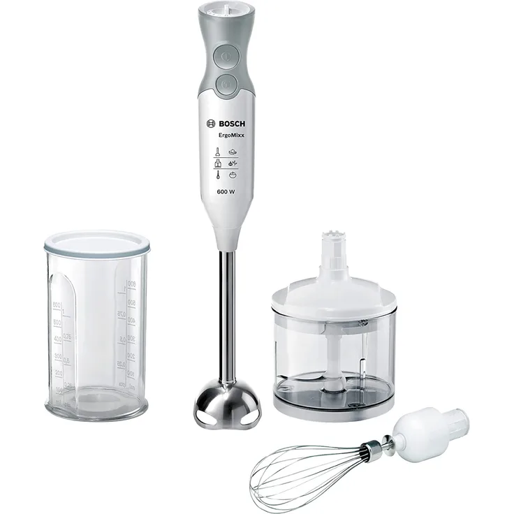 Bosch MSM66150, 600W, 12 Geschwindigkeiten, inkl. Schneebesen, Mixbehältern