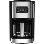 Krups Excellence Kaffeemaschine, 1,25 l, programmierbar, 24 Stunden-Wählfunktion, 1 ? 4 Tassen, Auto-Off, nach 30 Minuten, Tropfschutz, KM480D10, gebürsteter Edelstahl