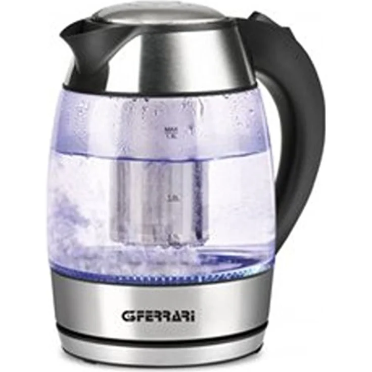 G3Ferrari g1006600 Wasserkocher und Teekanne aus Glas, Stahl – Bild 1