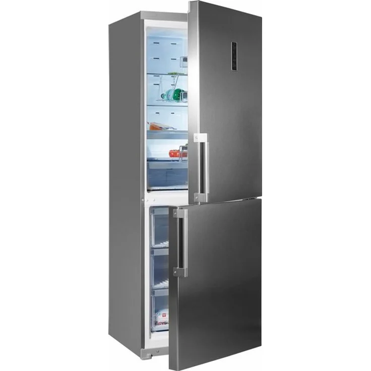 Bauknecht KGNXL 19 A3+ IN Kühl-Gefrierkombination, freistehend, silber, NoFrost, Lagerzeit bei Störung18 h – Bild 5