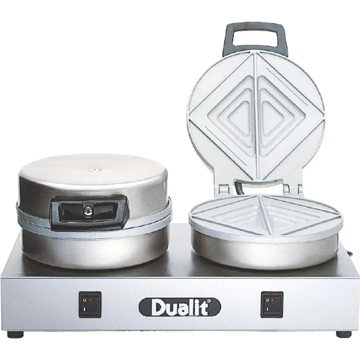 Gastronoble Dualit Kontakttoaster, 1600W, teflonbeschichtete Platten