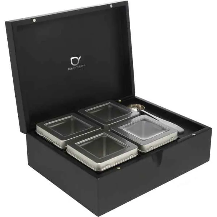 Bredemeijer 184005 Teebox, Bamboo, 4 quarts