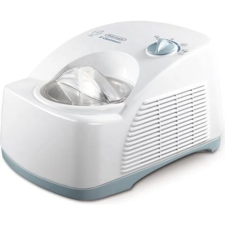 De'Longhi ICK 5000 Eiscremeautomat, Kompressor, weiß