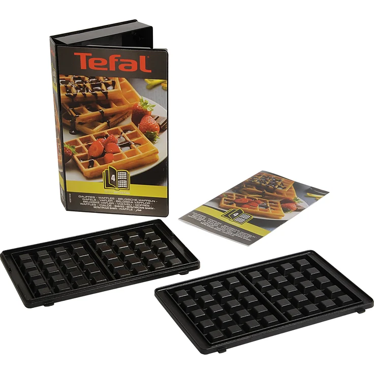 Tefal XA800412 Collection Snack-Set für Waffel Rezeptbuch mit 4,4 x 15,5 x 24,2 cm – Bild 1