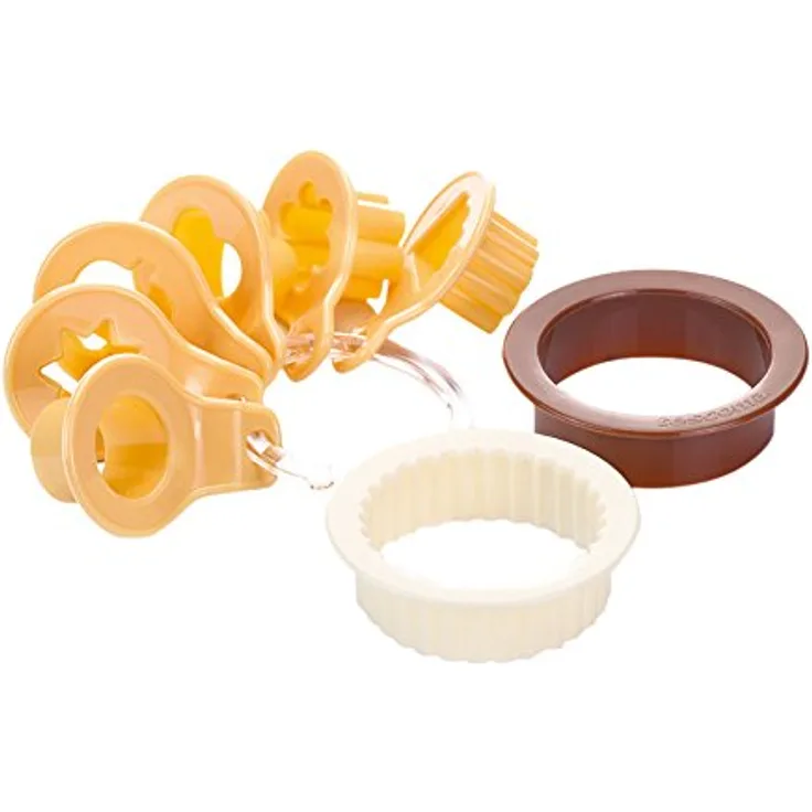 Tescoma 630910 Traditionelle Ausstecher für Linzer Plätzchen DELÍCIA, 8er Set