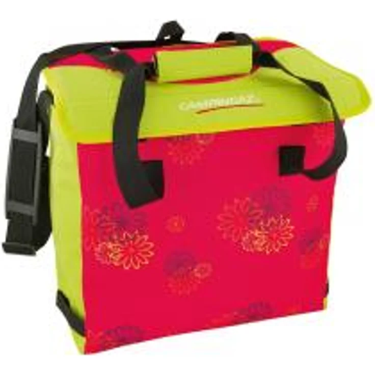 Campingaz Kühltasche, Pink Daisy, faltbar, 37 x 22 x 36 cm, rot – Bild 1