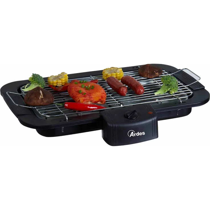 Ardes ar1b01 Elektrischer Tischgrill tragbar schwarz 2200 W