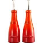 Le Creuset Essig und Öl Set ofenrot