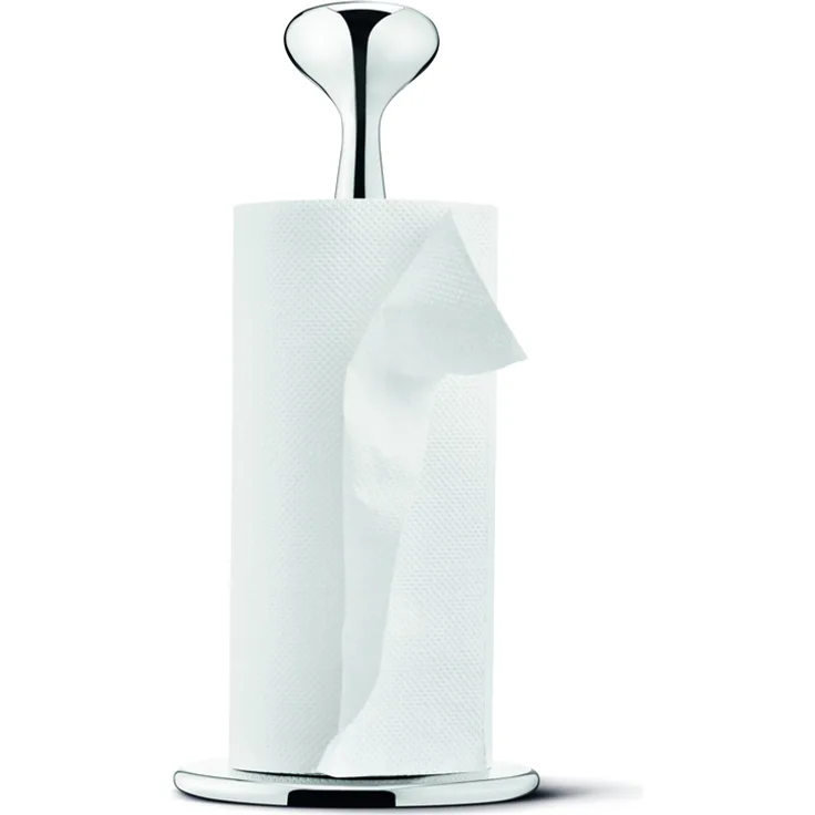 Georg Jensen Küchenrollenhalter Alfredo, 15cm, Poliertem Edelstahl