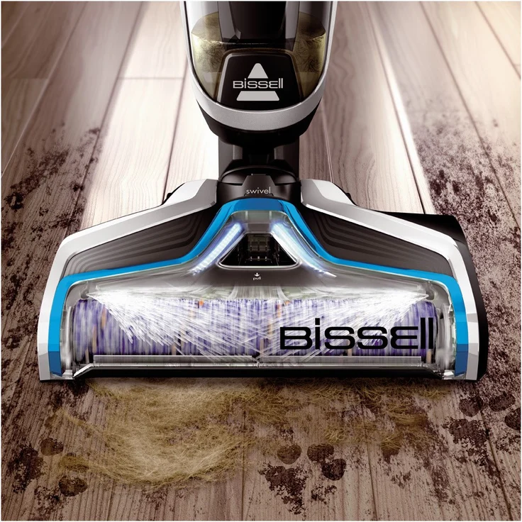 Bissell 2582N CrossWave Cordless Nass- und Trockenreiniger, 25 min Akkubetrieb, 3in1 Bodenreiniger, saugt und wischt Böden gleichzeitig, kabellos, silber – Bild 17