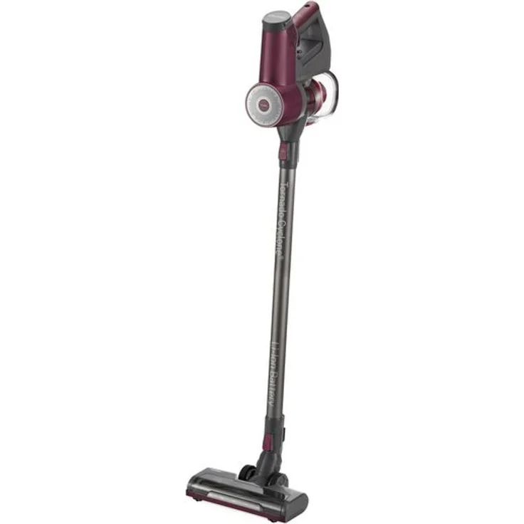 Grundig VCP 3830 Handstaubsauger, 40 min Akkubetrieb, Zyklon-Technologie, EPA-Filter, LED-Frontlicht, silber-berry – Bild 1