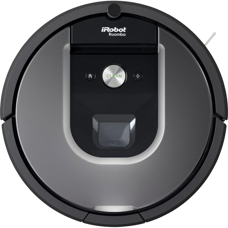 iRobot Roomba 960 Saugroboter mit starker Saugkraft, 2 Multibodenbürsten, Navigation für mehrere Räume, lädt sich auf und setzt Reinigung fort, Ideal für Tierhaare, App-Steuerung,Dirt Detect – Bild 1