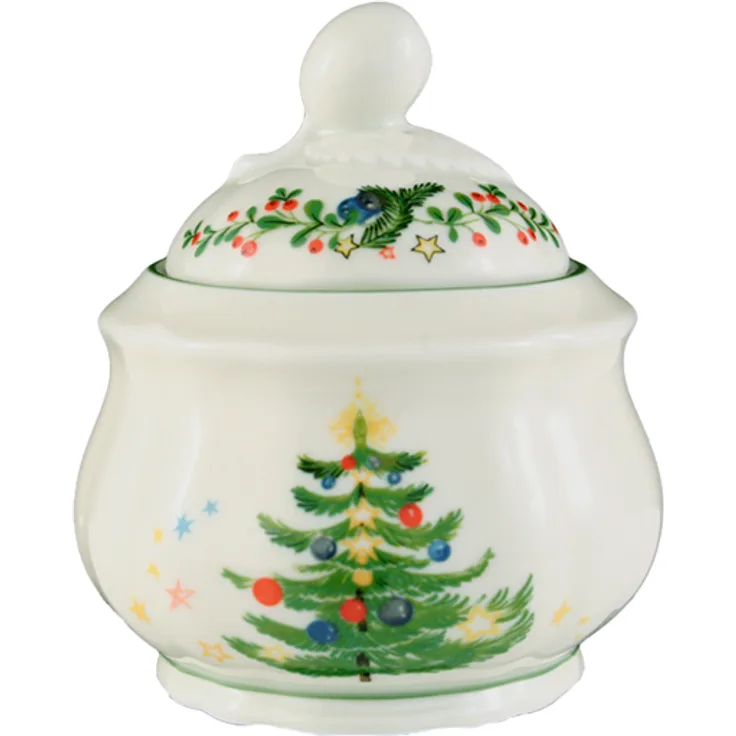 Seltmann Weiden Zuckerdose 6 Personen Marieluise Weihnachten