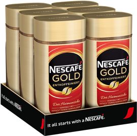 Nescafé Gold Entkoffeiniert 6er Pack (6 x 200 g)