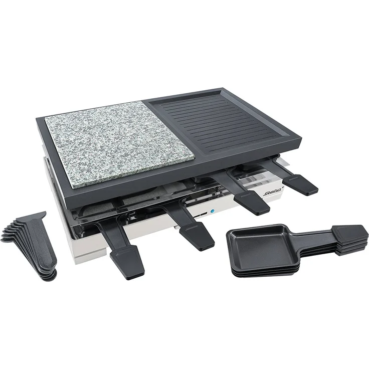 Steba RC 88 Premium Multi Raclette 1200 Watt, Pfännchenablage, 8 Personen – Bild 2