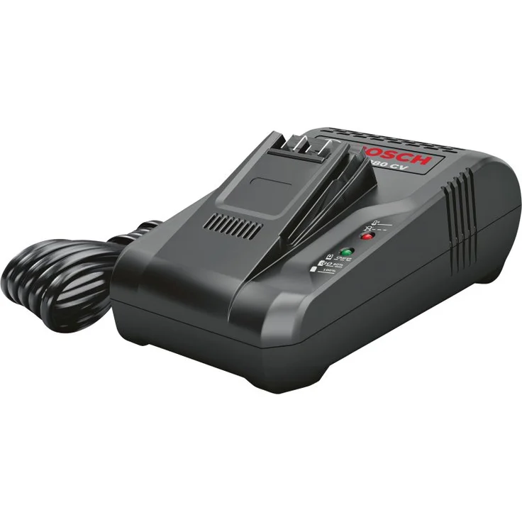 Bosch BHZUC18N Schnellladegerät, für austauschbare 18-Volt Power for ALL Akkus passend für Bosch Unlimited Staubsauger, schwarz – Bild 1