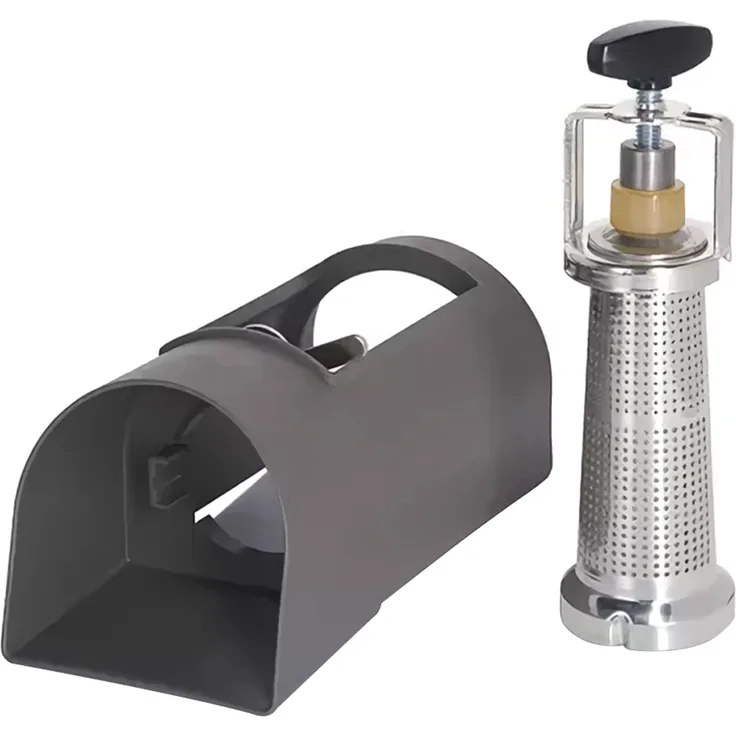 Bosch MUZ45FV2 Fruchtpressenvorsatz Metallic Chrom, geeignet für MUM5 MUM4