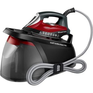 Bild für Russell Hobbs Dampfbügelstation Quiet Super Steam Pro (8 Bar Dampfdruck, 1,8l abnehmbarer Wassertank, Kalkschutz-System, 3 Dampfeinstellungen, Vertikaldampf)