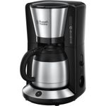 Russell Hobbs Kaffeemaschine Adventure Edelstahl, Thermokanne bis zu 8 Tassen, 1,0l, Abschaltautomatik, Tropf-Stopp, 1100W, Filterkaffeemaschine 24020-56