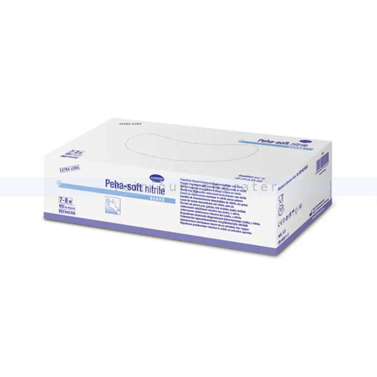 Hartmann Nitrilhandschuhe Peha-soft nitrile guard puderfrei L