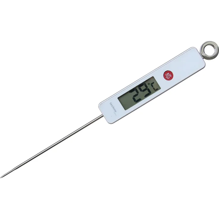 Technoline Haushaltsthermometer WS 1010, Weiß, 28,0 x 1,0 x 2,4 cm