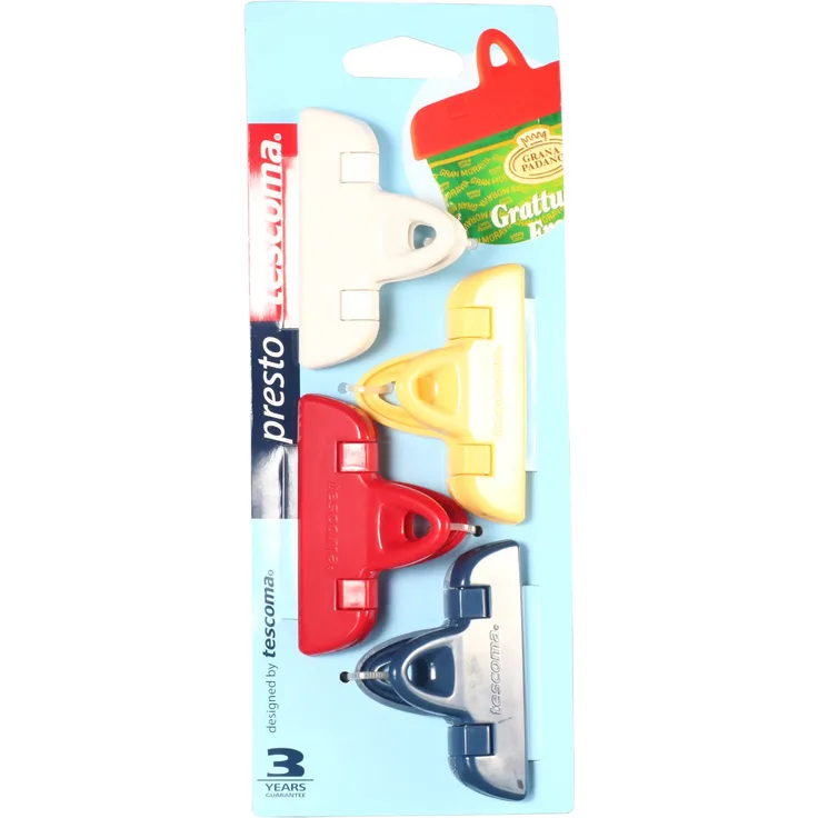 Tescoma Presto Tasche Clip, Sortiert, 7 cm, 4-teilig